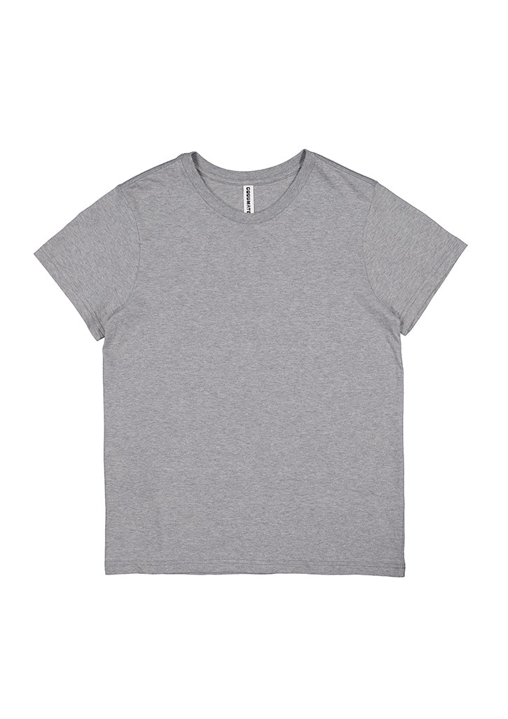 Goodmates  White Basis Womens Short Sleeve Tee