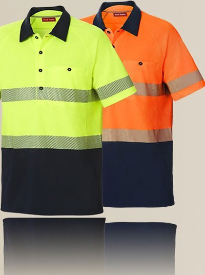 Koolgear Hi Vis Two Toned Ventilated Polo | K11383|