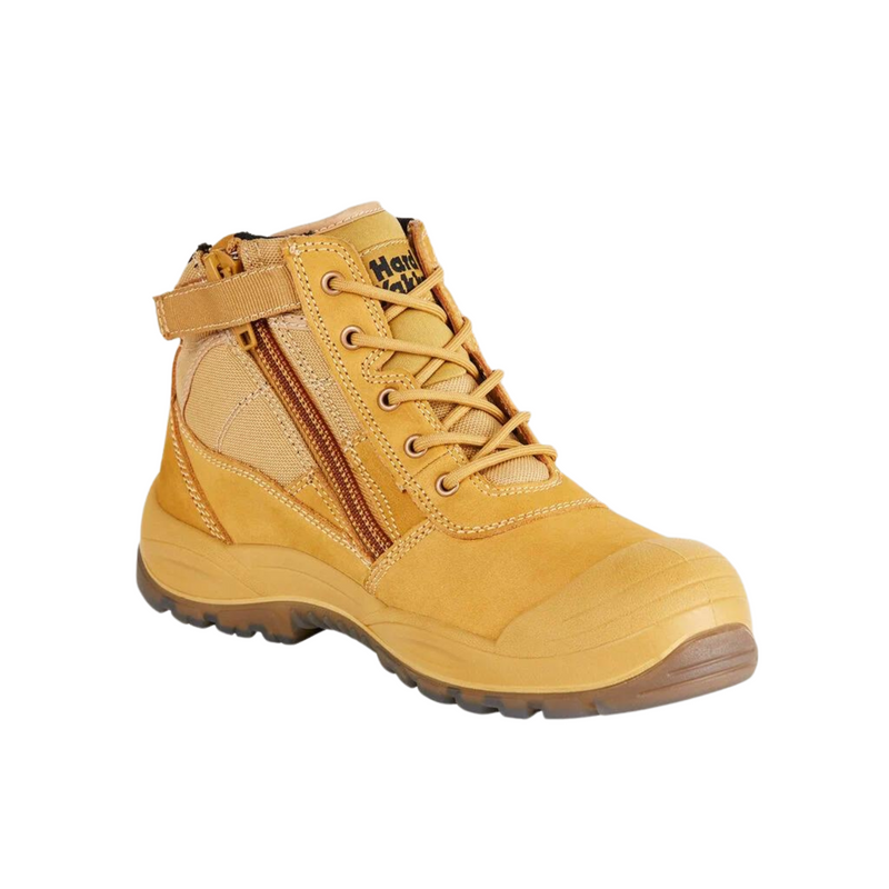 Foundations - Utility Zip Sided Steel Toe Safety Boot | Y60125 Y60120