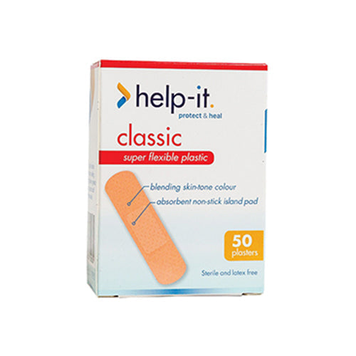 Plasters | Plastic and Fabric | 100 Pack