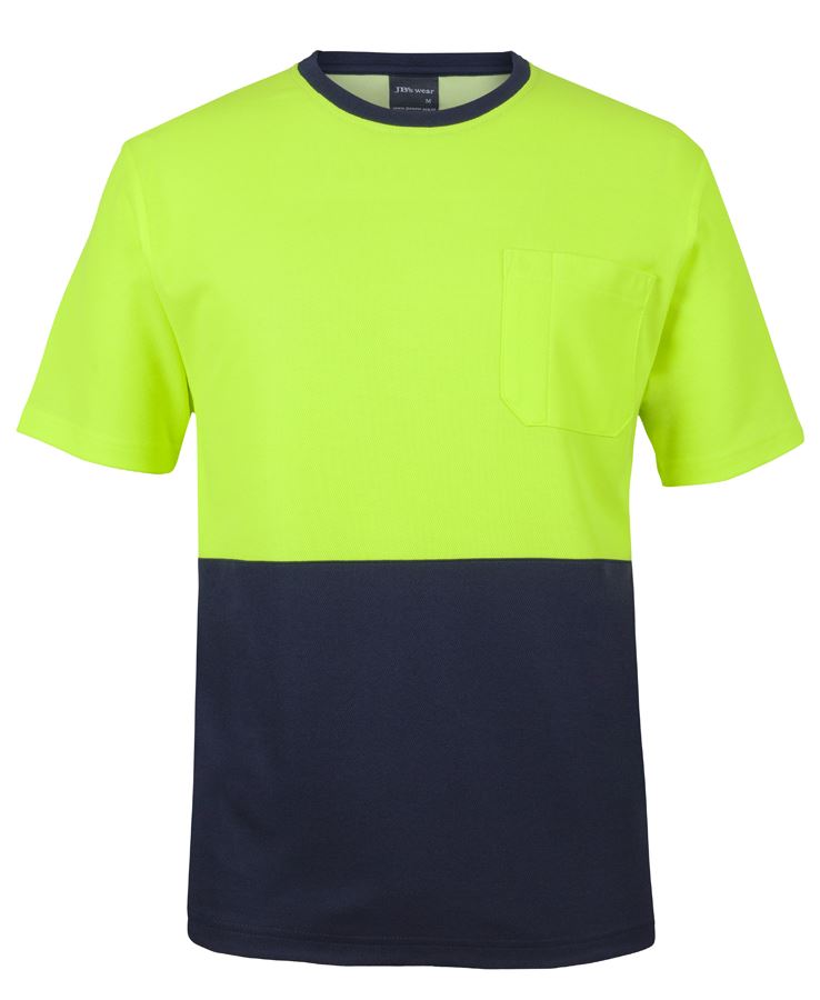 Hi Vis Cotton Back Tee | 6HCBT