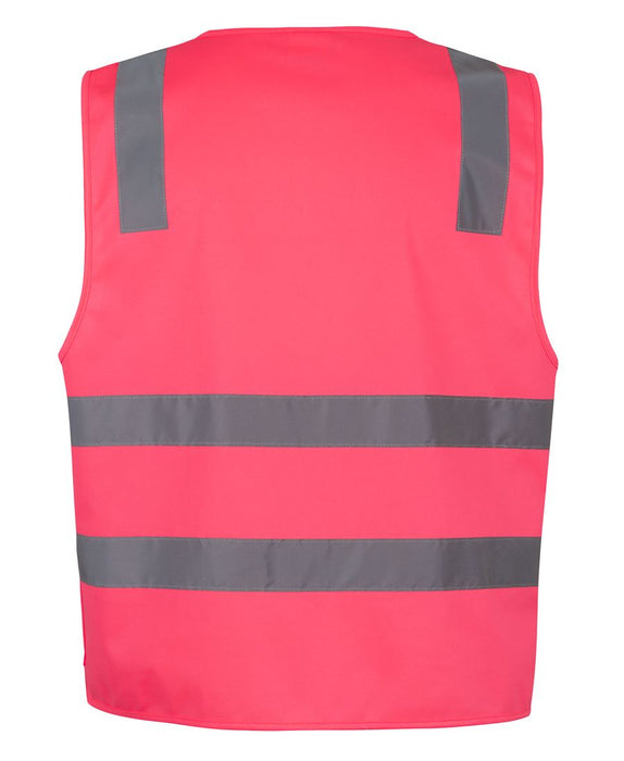 JBs Wear | Hi Vis Day & Night Zip Safety Vest | 6DNSZ