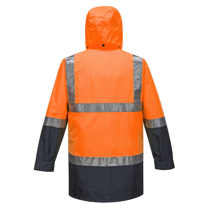 Mackay Hi-Vis Anti-Static Rain Traffic Jacket - MJ370