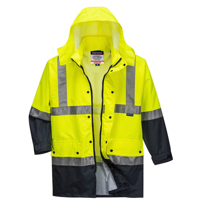 Mackay Hi-Vis Anti-Static Rain Traffic Jacket - MJ370