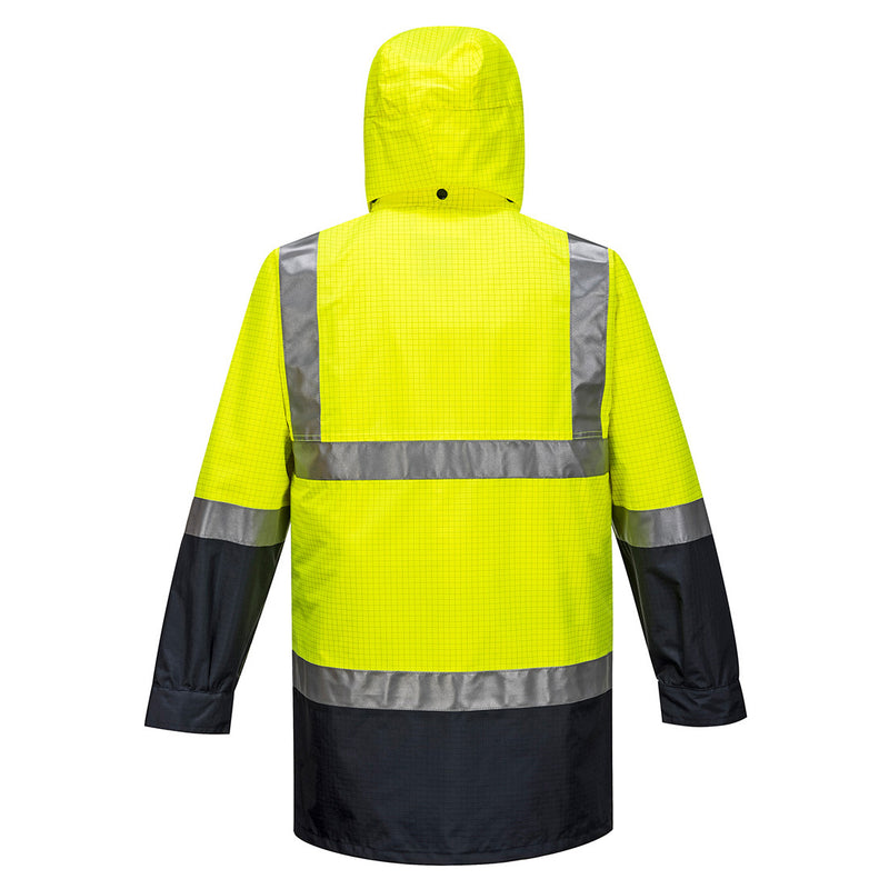 Mackay Hi-Vis Anti-Static Rain Traffic Jacket - MJ370