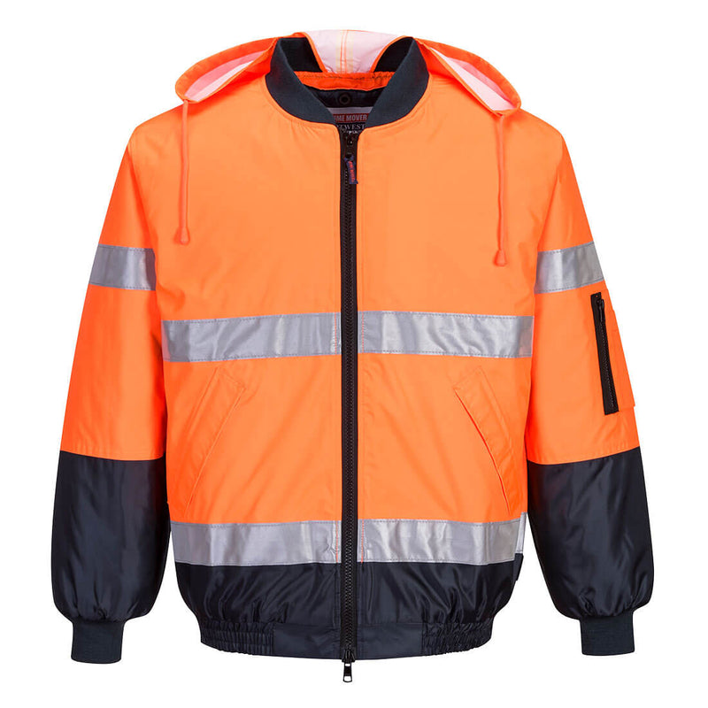 Hi-Vis Contrast Bomber Jacket - MJ504