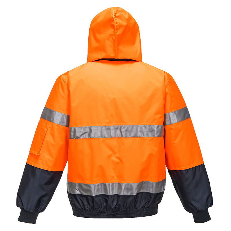 Hi-Vis Contrast Bomber Jacket - MJ504