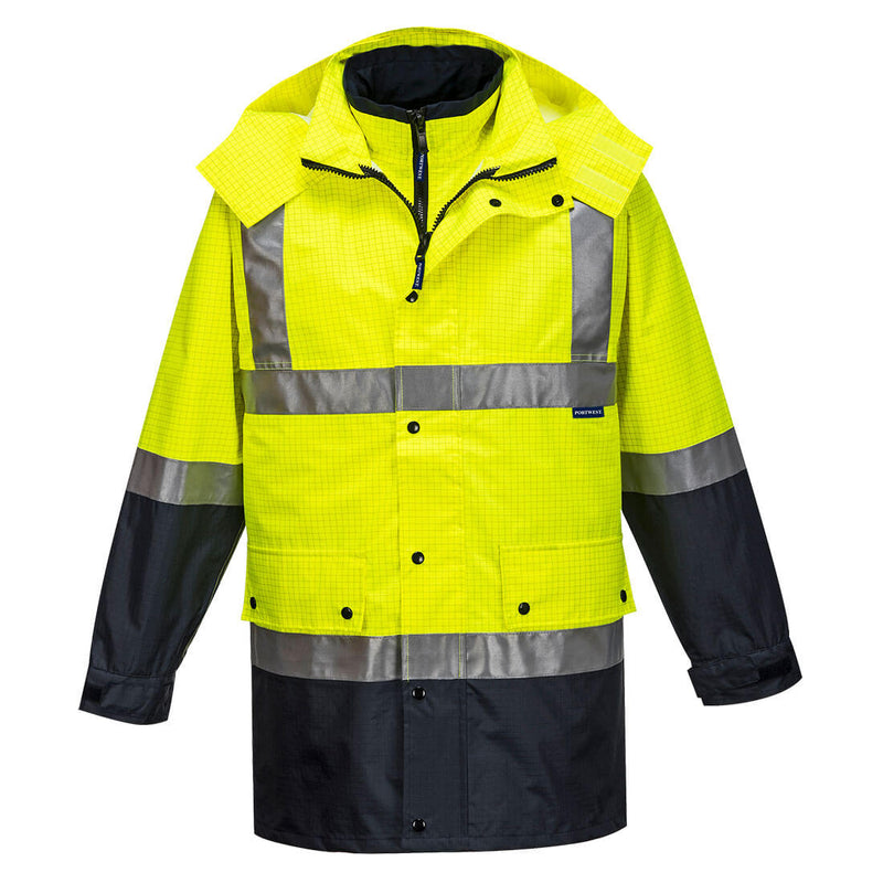 Mackay Hi-Vis Anti-Static 4-in-1 Jacket - MJ887