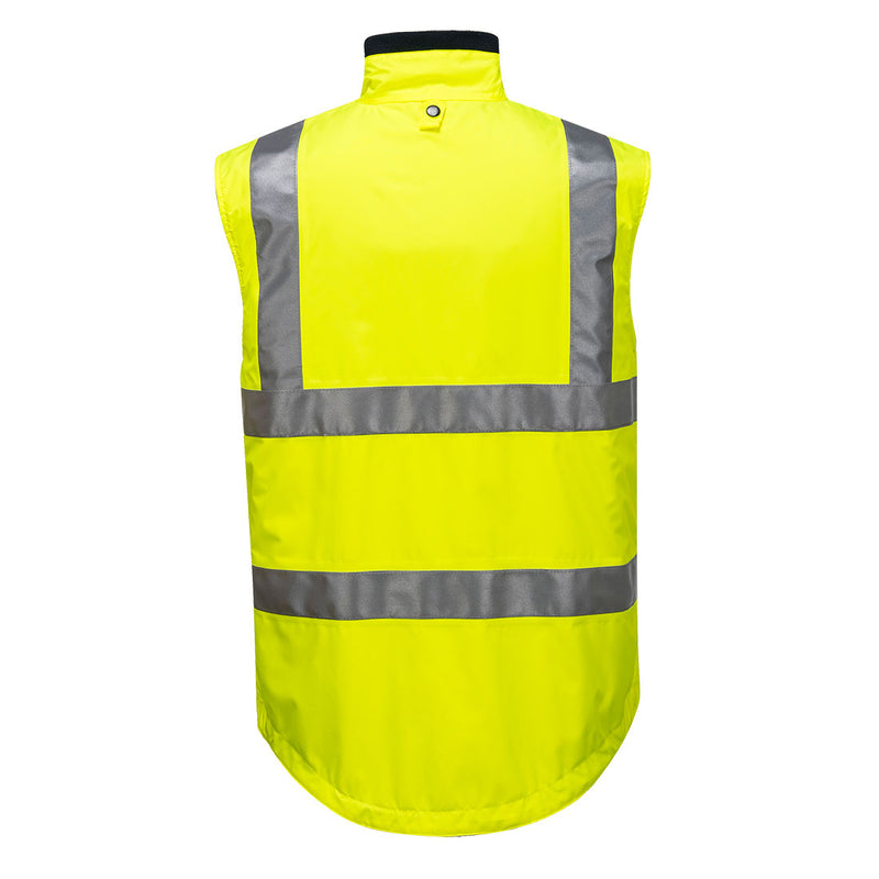 Port West | Hi-Vis Reversible Vest Yellow