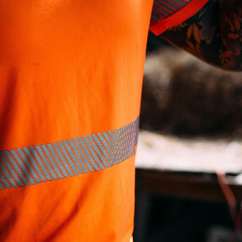 Wolf Workwear | Men's Assault Flex Hi-Viz Summer T-shirt