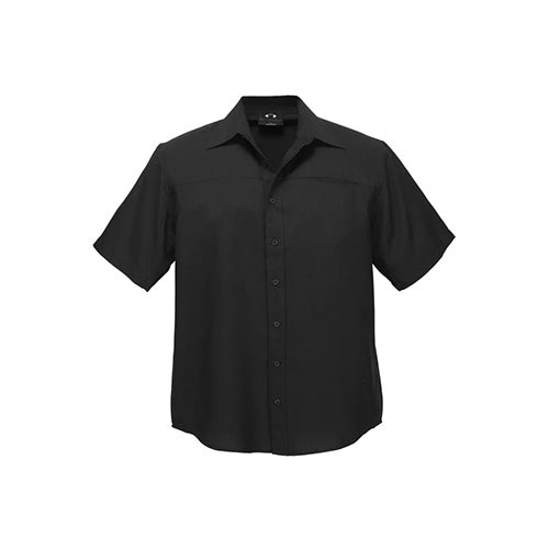 Biz Care | Mens Plain Oasis Short Sleeve Shirt | SH3603
