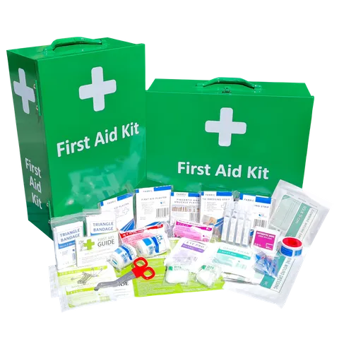 First Aid Kit | Industrial & Commercial | 1 - 25 Person | Metal Cabinet