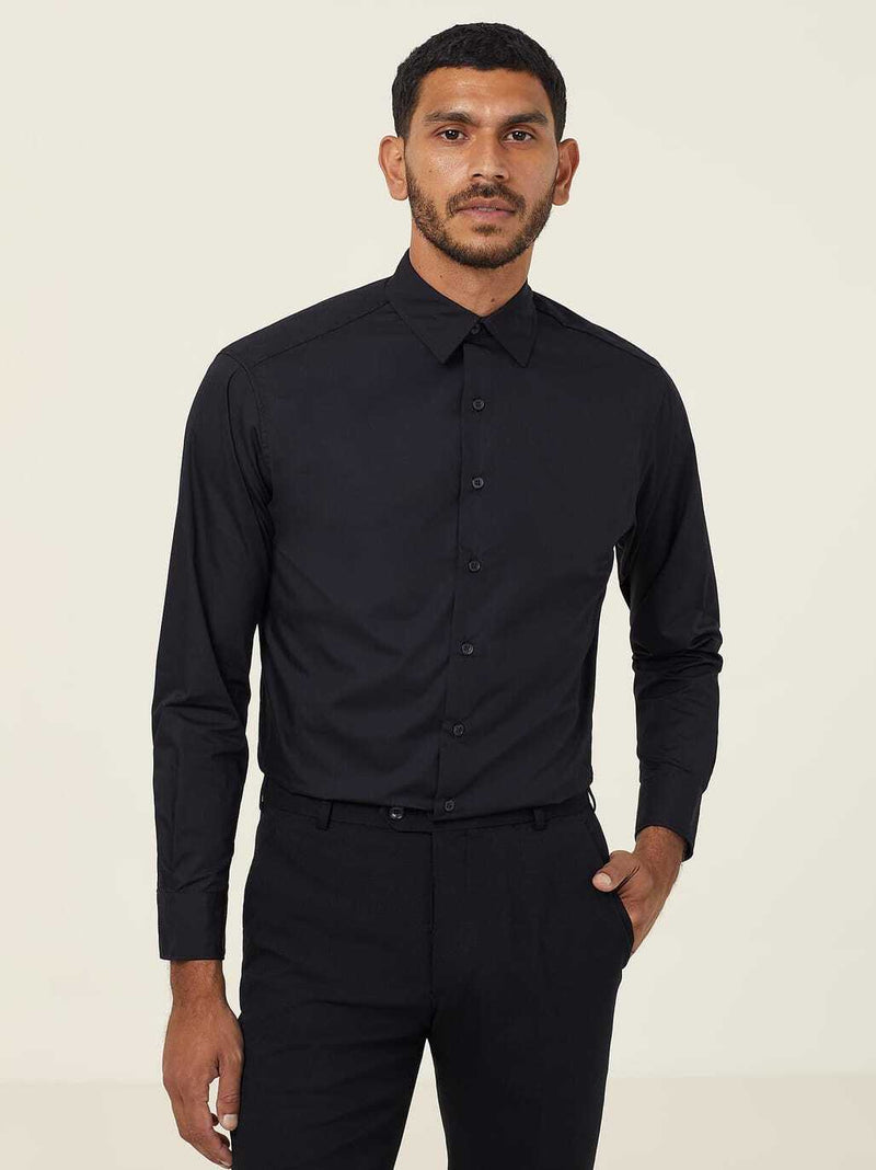 Poplin Long Sleeve Shirt | CATJ4B