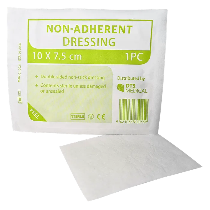 Non adherent Dressings | 7.5 x 10cm single | MD005