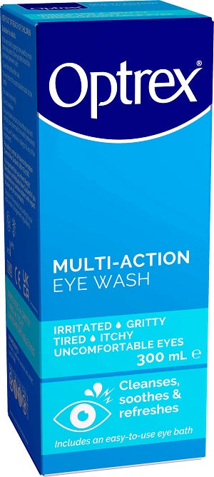 Optrex Multi Action Eye Wash with Bath | 300ml