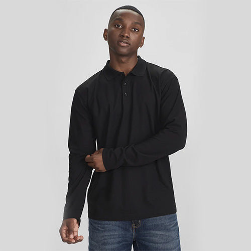 Crew Mens Long Sleeve Polo | P400ML