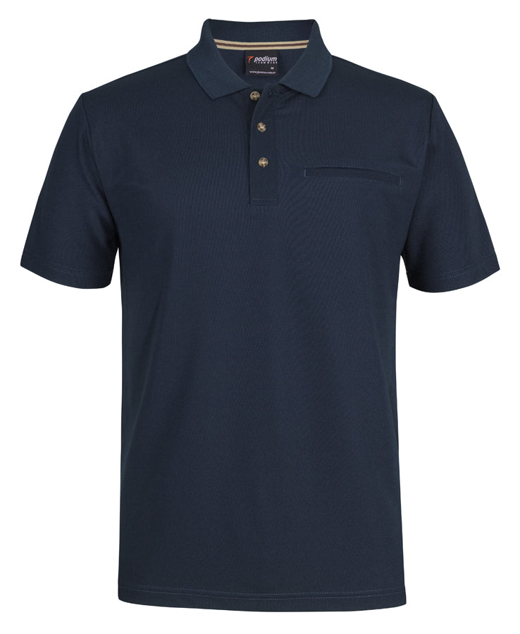 Podium S/S Recycled Polyester Polo | 7SPR