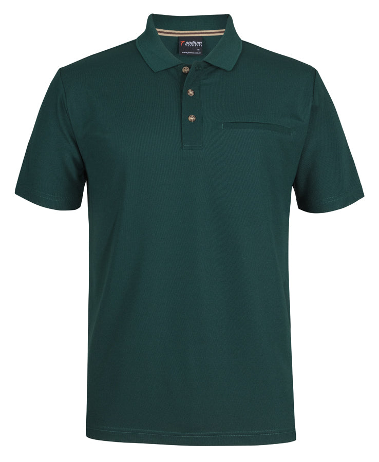 Podium S/S Recycled Polyester Polo | 7SPR