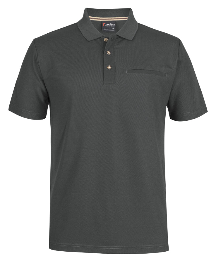 Podium S/S Recycled Polyester Polo | 7SPR