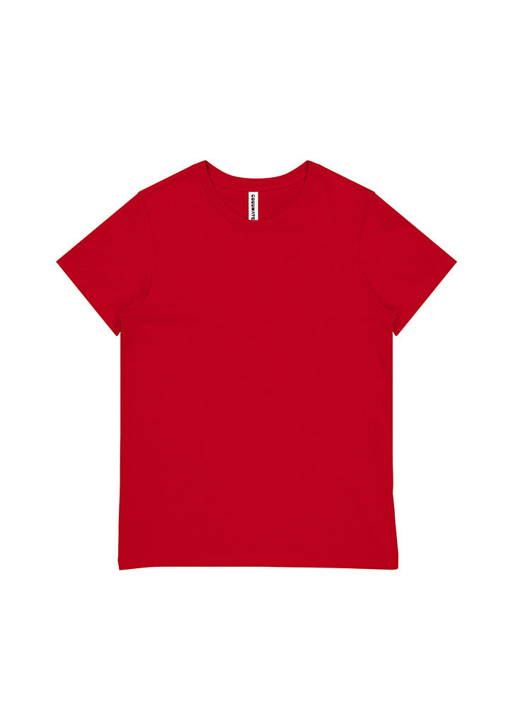 Goodmates  White Basis Womens Short Sleeve Tee