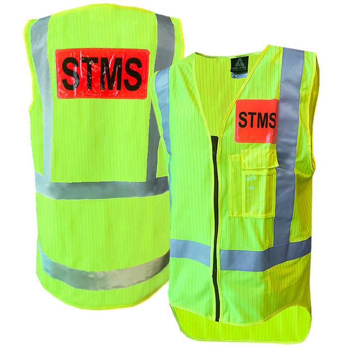 Safe T Tec | FR TTMC STMS D/N Yellow Vest | 801042