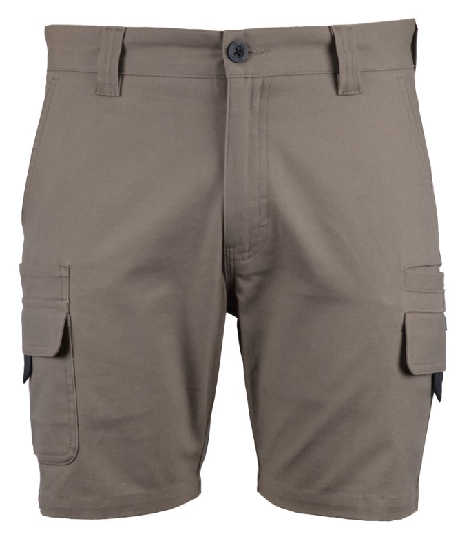 Multi Pocket Stretch Canvas Short | 6MSC