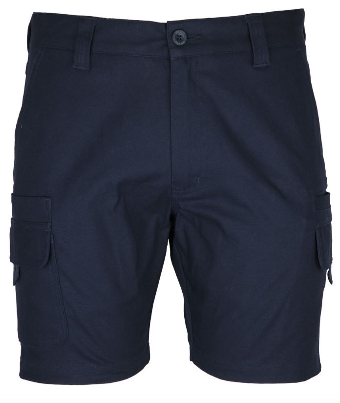 Multi Pocket Stretch Canvas Short | 6MSC