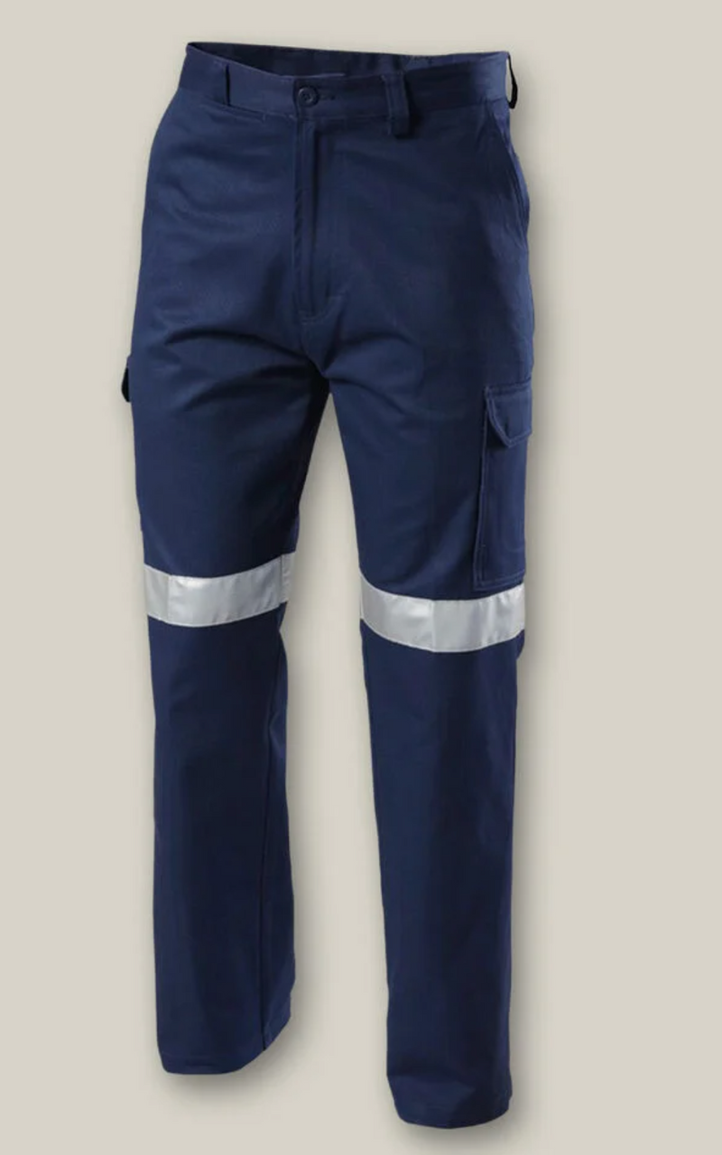 Taped Cotton Drill Cargo Pant 310 gsm | Y02750