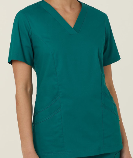 Next-Gen Antibacterial Active Florence Scrub Top | Catulm