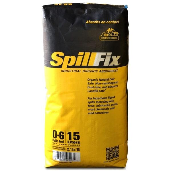 SpillFix Coir Absorbent – 15L Bag