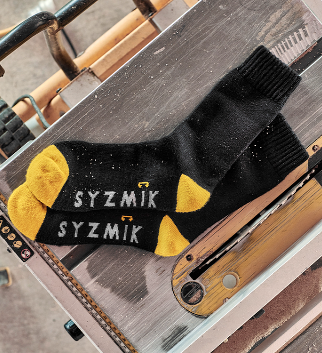 Syzmik | Unisex Bamboo Work Socks (3 Pack) | ZMSOCK3