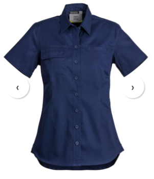 Womens Lightweight Tradie Short Sleeve Shirt | ZWL120