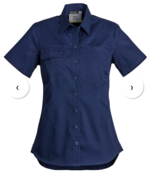 Syzmik Workwear | Womens Lightweight Tradie Short Sleeve Shirt | ZWL120