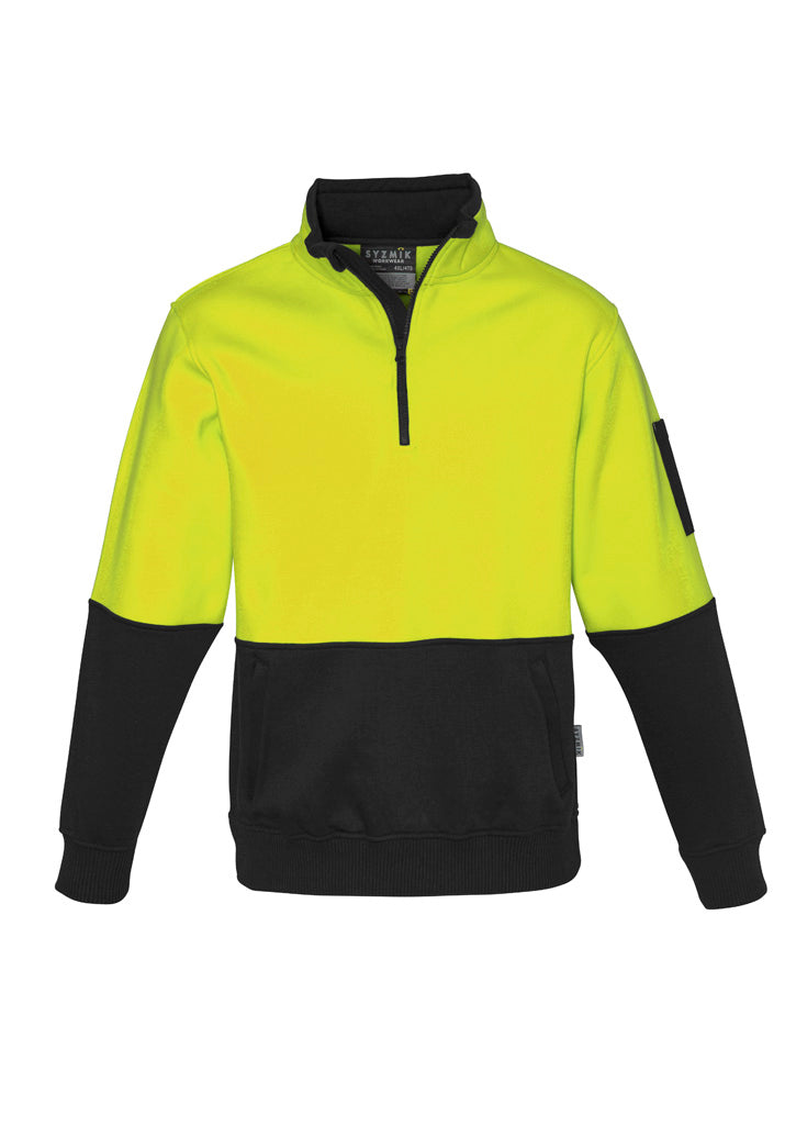 Unisex Hi Vis 1/2 Zip Pullover | ZT476