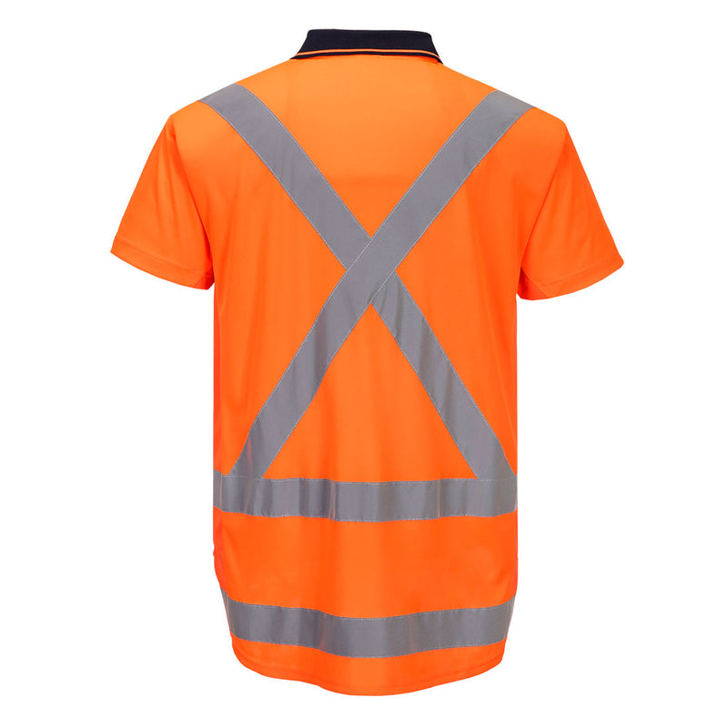 TTMC-W17 Hi-Vis X Back Polo Shirt S/S - TM311