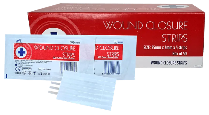 Wound Closure Strip | 3mm x 75mm | Box Of 50