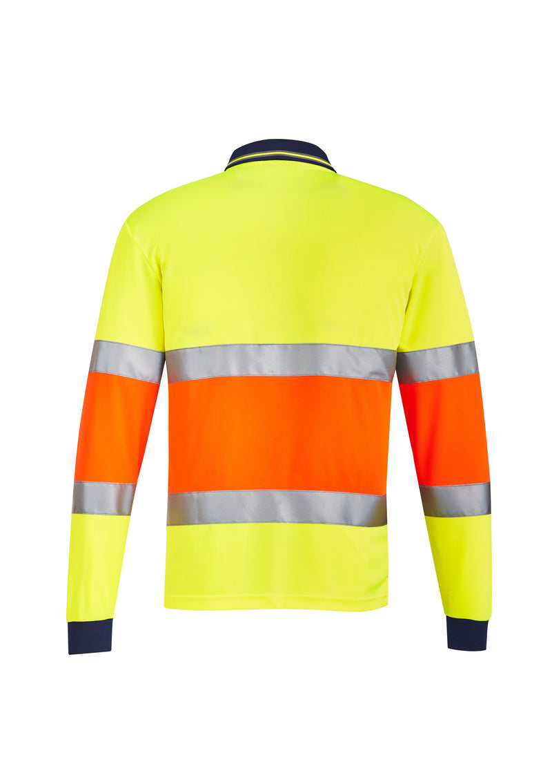 Unisex Bio Motion Taped Long Sleeve Polo | ZH380