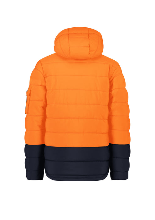 Syzmik Workwear | Unisex Streetworx Hooded Puffer Jacket | ZJ240