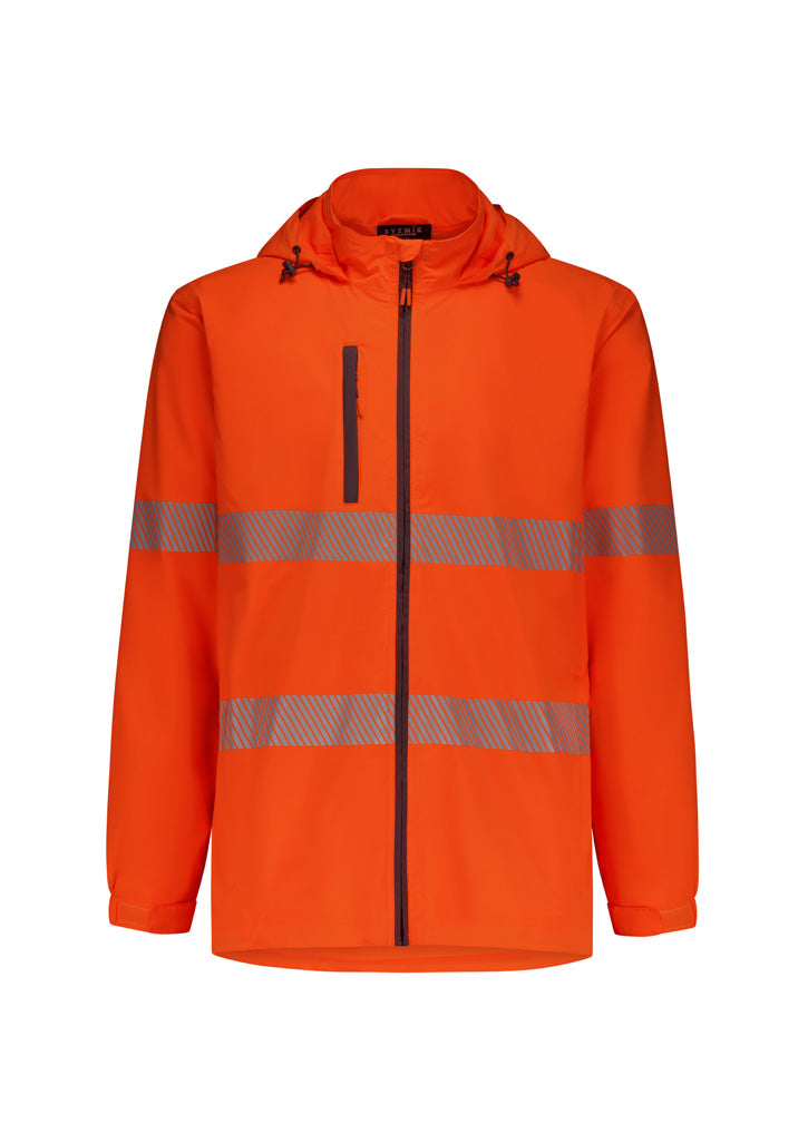 Unisex Super Light Segmented Tape Packable Rain Jacket | ZJ560
