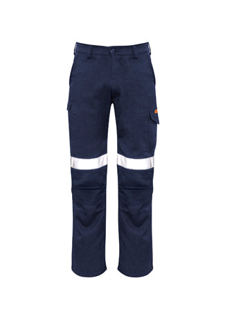 Mens Orange Flame Taped Cargo Pant | ZP521S