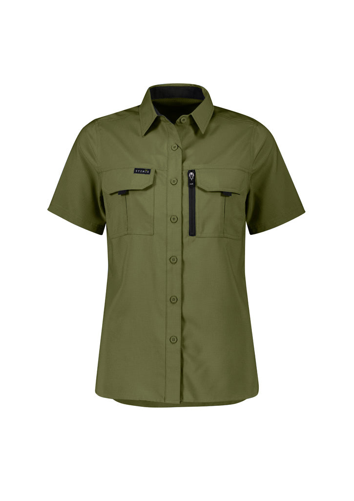 Womens Outdoor Short Sleeve Shirt | ZW765