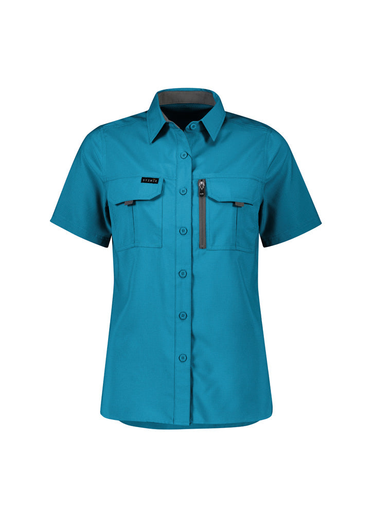 Womens Outdoor Short Sleeve Shirt | ZW765