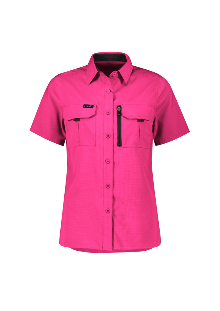Womens Outdoor Short Sleeve Shirt | ZW765