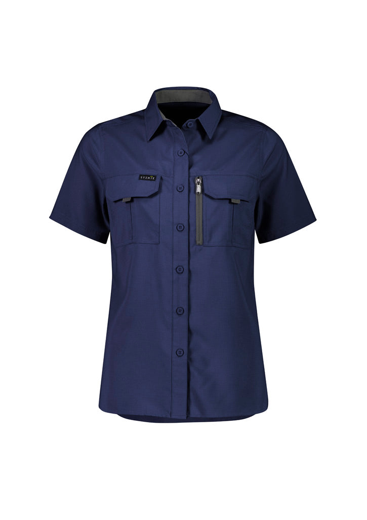 Womens Outdoor Short Sleeve Shirt | ZW765