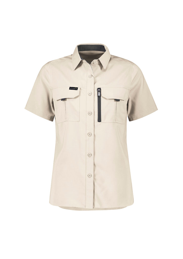 Womens Outdoor Short Sleeve Shirt | ZW765