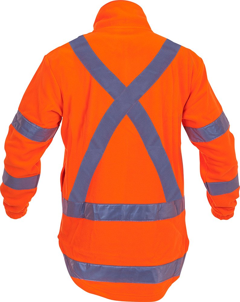 Hi-Vis TTMC X-Back Polar Fleece 1/2 Zip Tunic | PCF1016