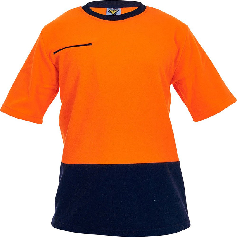 Hi-Vis D/O Polar Fleece Crew Neck T-Shirt | PCF1011