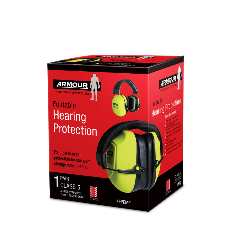 Armour Folded Earmuff - Class 5 | EPEMF