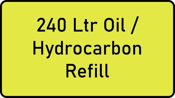 240 Litre REFILL For 240 Litre Spill Kit (Complete) NO BIN