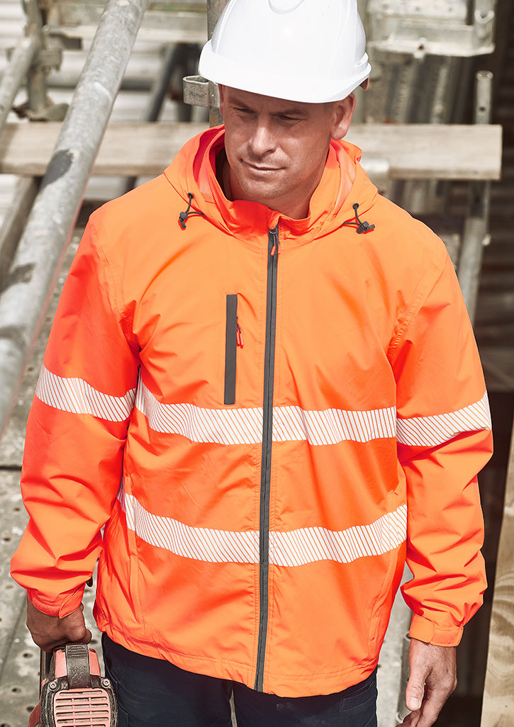 Unisex Super Light Segmented Tape Packable Rain Jacket | ZJ560